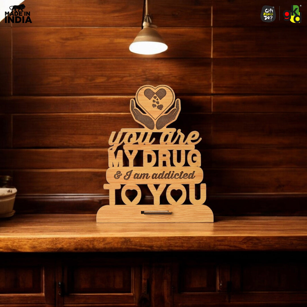 Gift Kya De Couple Table Top With Love Quotes | Valentine Gift | Anniversary Gift | Love Message For Couple