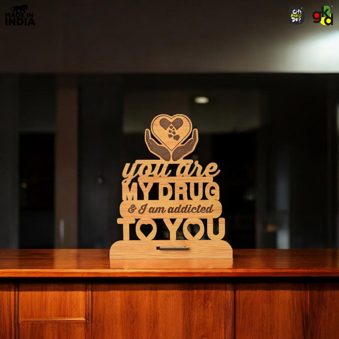 Gift Kya De Couple Table Top With Love Quotes | Valentine Gift | Anniversary Gift | Love Message For Couple