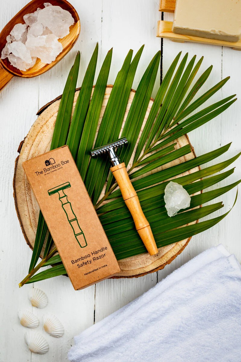 Bamboo Razor | Double Edged Safety Razor | Razor for Men & Women