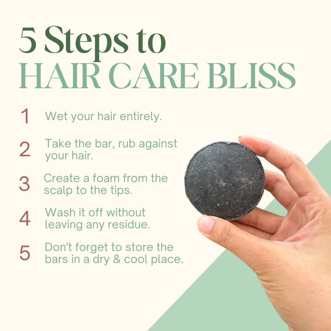 Zesty Charcoal Shampoo Bar for Detox and Oil Control - Suspire