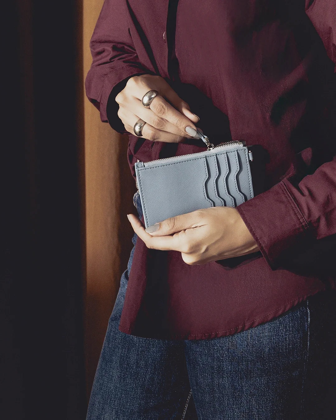 OKAN ZIPPER WALLET