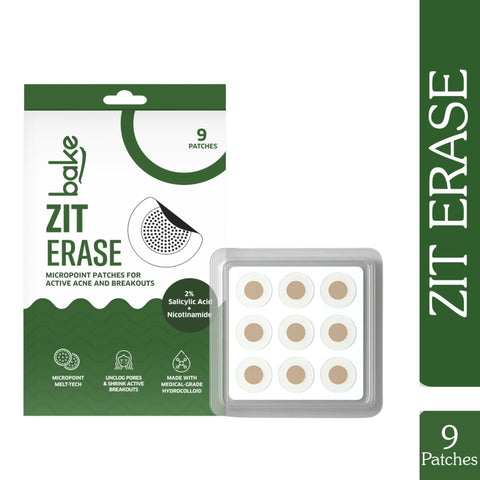Zit Erase Micro point Patches for Active Acne & Breakouts - 9 Patches