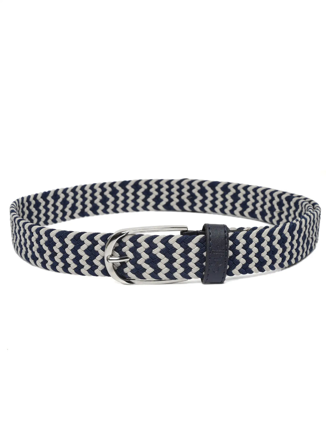 Urban Braid - Blue & White - Nickel