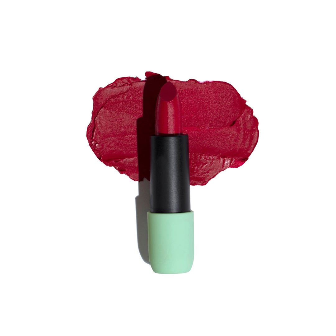 Disguise Cosmetics Satin Matte Lipstick Red Model 02 | ULTRA LIGHT & COMFORTABLE | ENRICHED WITH PLANT OILS
