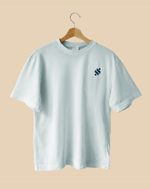 Unisex Organic Cotton T-Shirts (Pack of 3: Sky Blue, Navy and White)