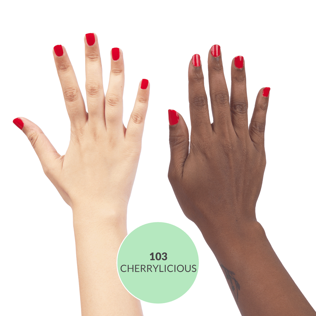 Disguise Cosmetics Cherrylicious 103, 21 TOXIN FREE | WITH AHA & LOTUS EXTRACT | INTENSE COLOR | 9 ml