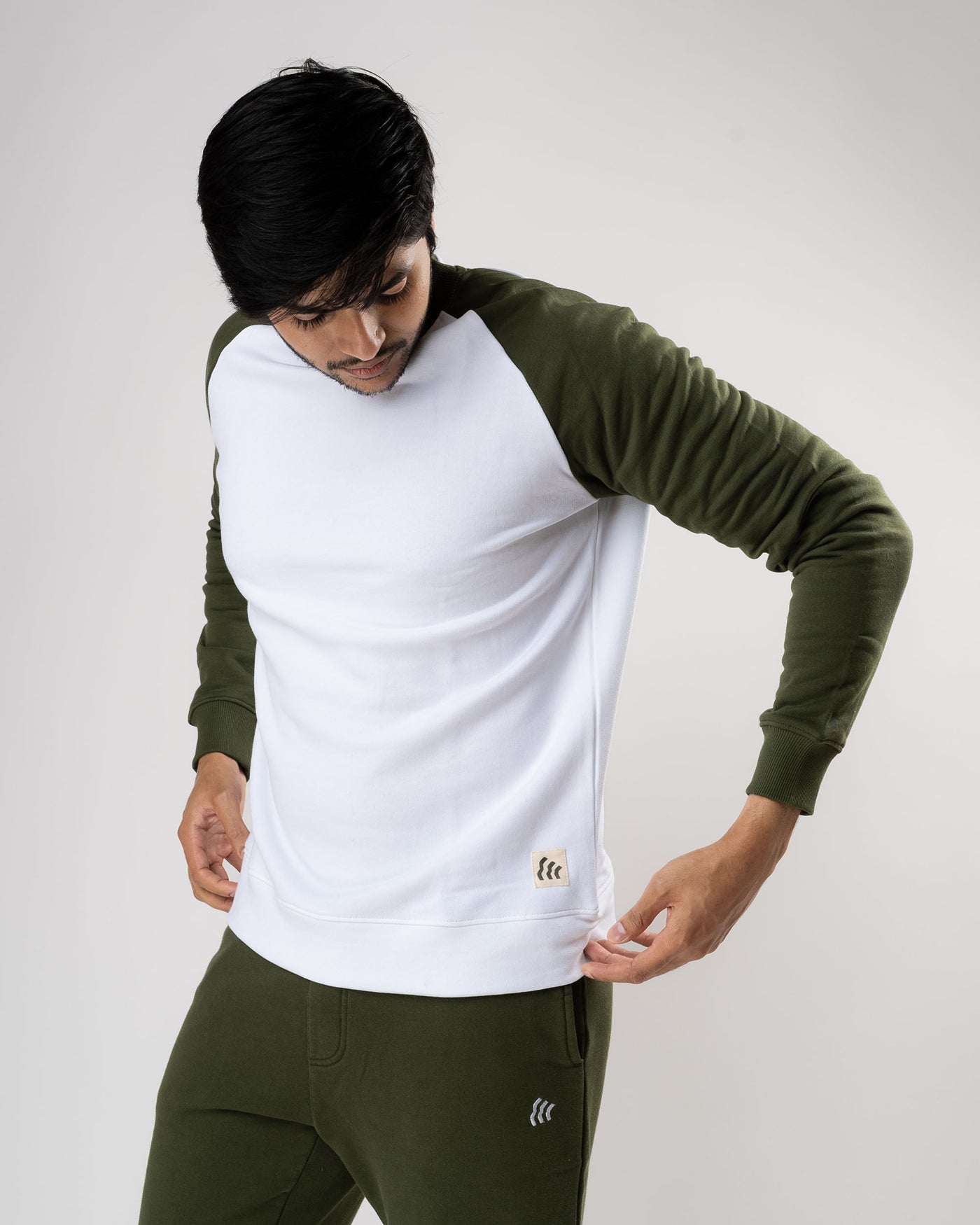 The Organic Cotton Winter Raglan Sweatshirt