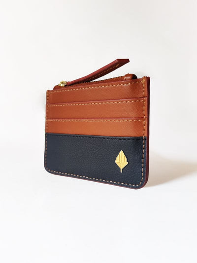 Iris - Gingerbread & Black Wallet