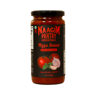 NAAGIN Pantry Essentials – Premium Pizza Sauce (380g) | Italian Pizza Sauce | With Chef’s secret spice mix