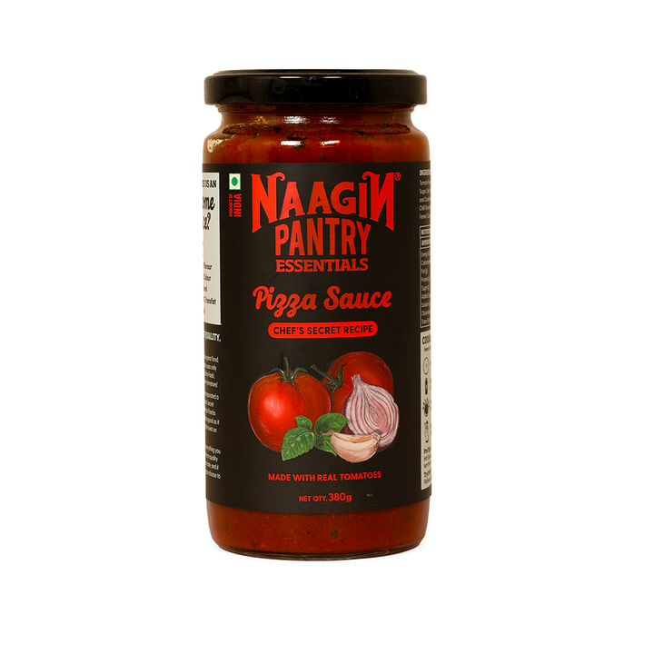 Naagin Sauce Pantry Essentials – Premium Pizza Sauce (380g) | Italian Pizza Sauce | With Chef’s secret spice mix