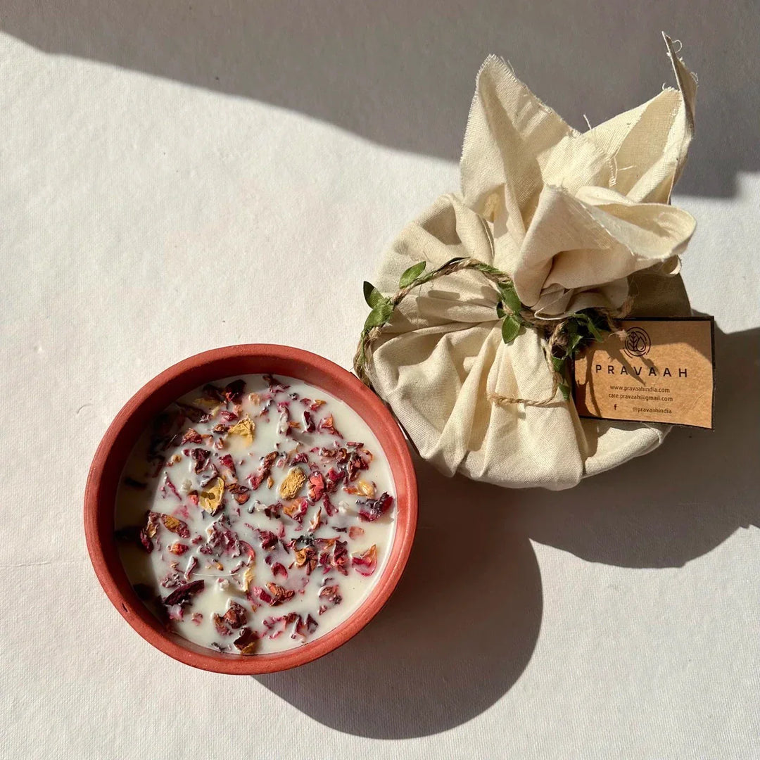 Pravaah Rowan XL | 5 wick and 7 wick | Sandalwood