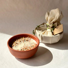 Pravaah Pachva XL | 100% soy wax candle | 5 and 7 wick  | Oud and Amber