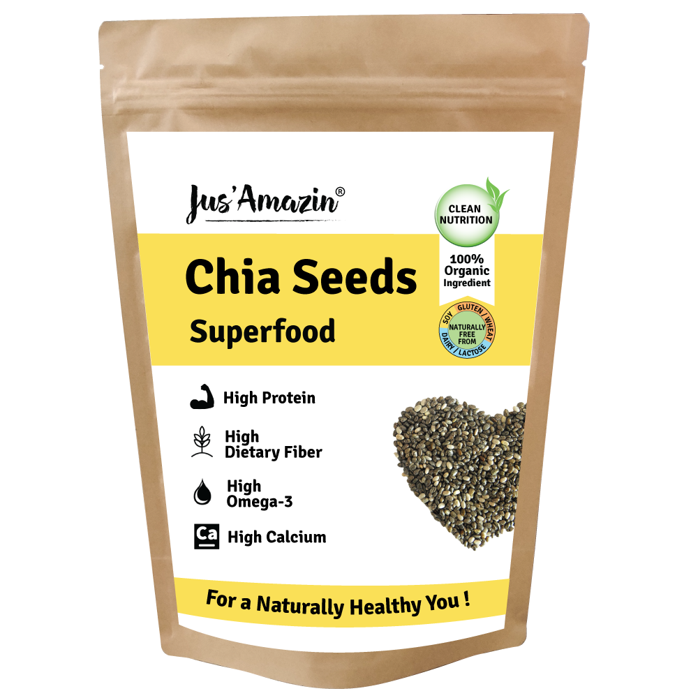Jus Amazin Organic Chia Seeds