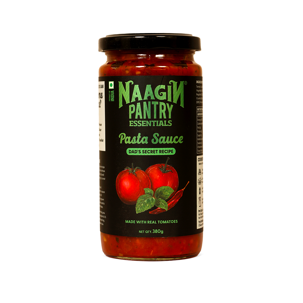 Naagin Sauce Pantry Essentials – Premium Pasta Sauce (380g) | Italian Pasta Sauce | Marinara Sauce