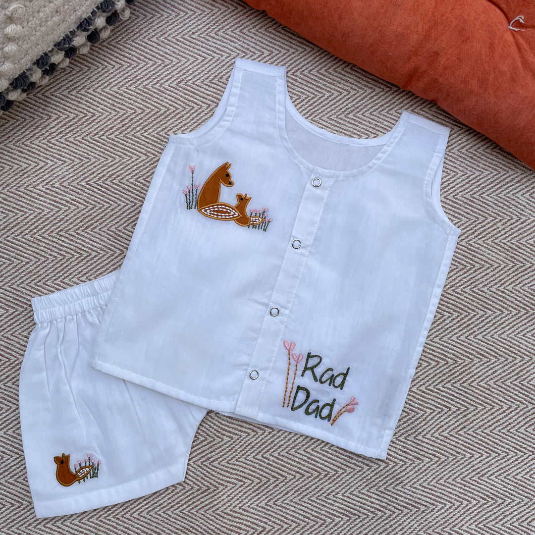 Bhaakur The Fox Jhabla/Vests Set