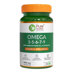Pure Nutrition OMEGA 3-5-6-7-9 Softgels- 30