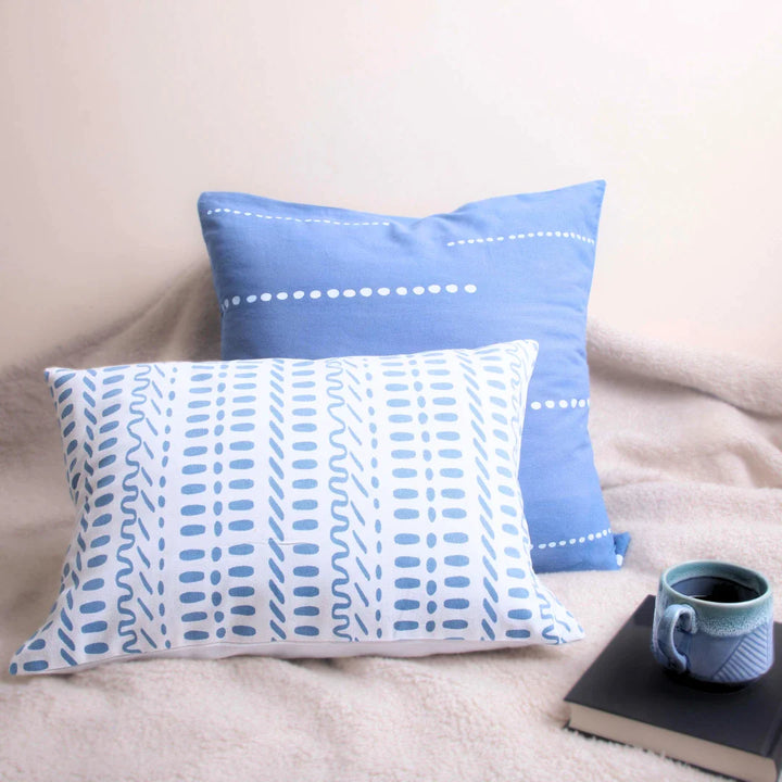 Pravaah Kinara Recycled Cotton Cushion Cover | 2 Sizes Available