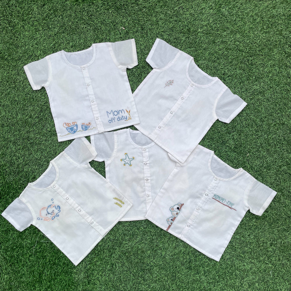 Bhaakur Set of 5 Jhablas/Vests( Sleeves)