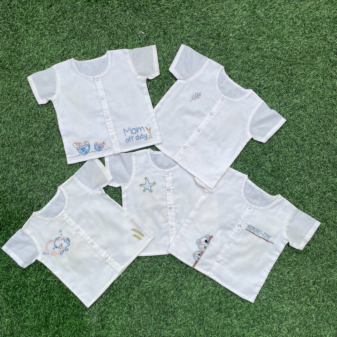 Bhaakur Set of 5 Jhablas/Vests( Sleeves)