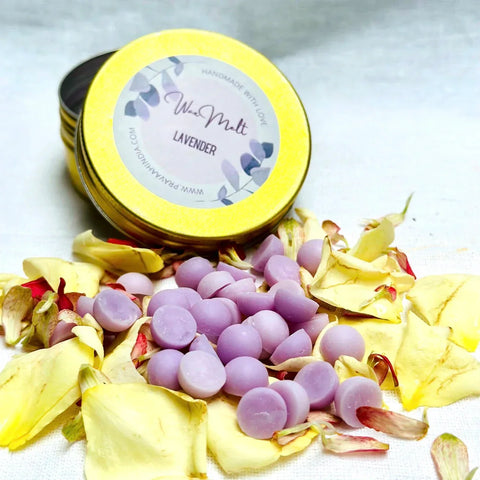 Pravaah Lavender Wax Melt Beads  | Handmade in Pure Soy Wax
