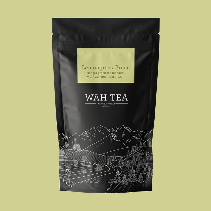 Lemongrass Green Tea - Loose Leaf - Stand Up Pouch Pack of 2 (200g each)