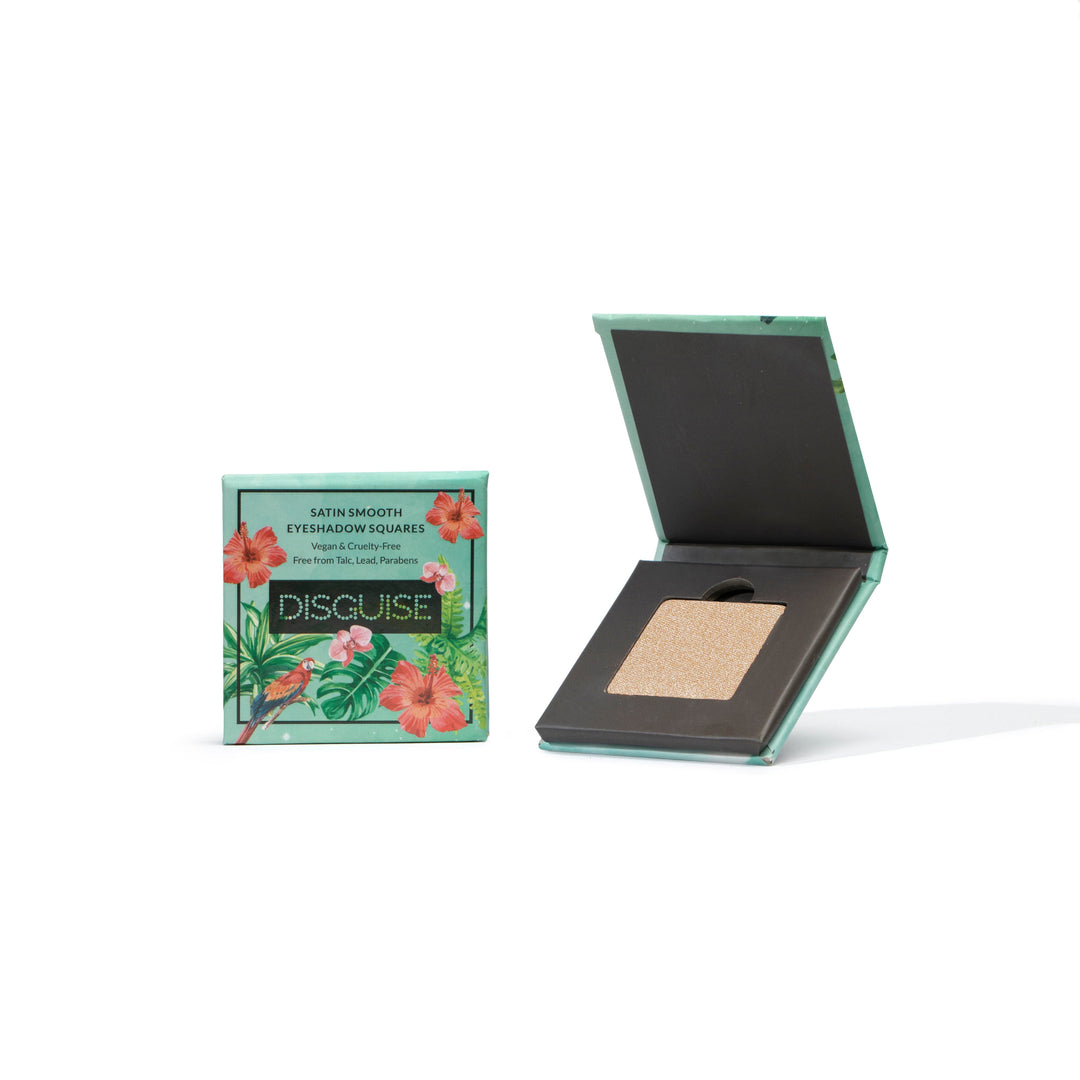 Disguise Cosmetics Frosted Cream Cashew 201 - Eyeshadow, No Talc | Intense Color | With Soothing Plant Oils | Ultra-Smooth | 4.5 gm