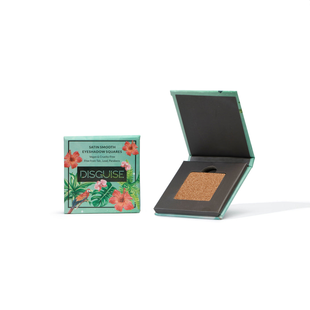 Disguise Cosmetics Shimmer Gold Caramel 203 - Eyeshadow, NO TALC | INTENSE COLOR | WITH SOOTHING PLANT OILS | ULTRA-SMOOTH