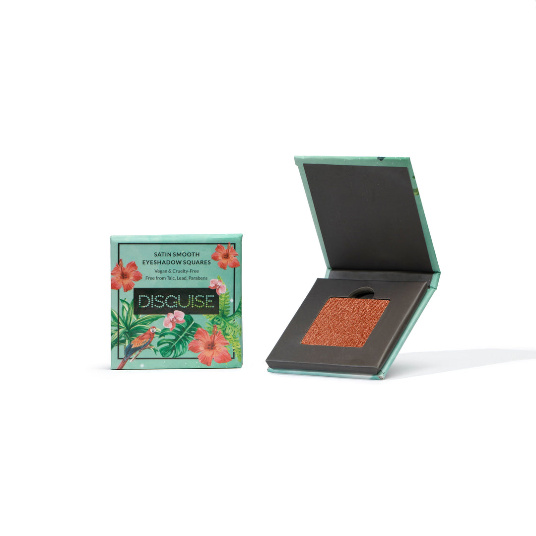 Disguise Cosmetics Satin Copper Lava 205 - Eyeshadow, NO TALC | INTENSE COLOR | WITH SOOTHING PLANT OILS | ULTRA-SMOOTH | 4.5 gm