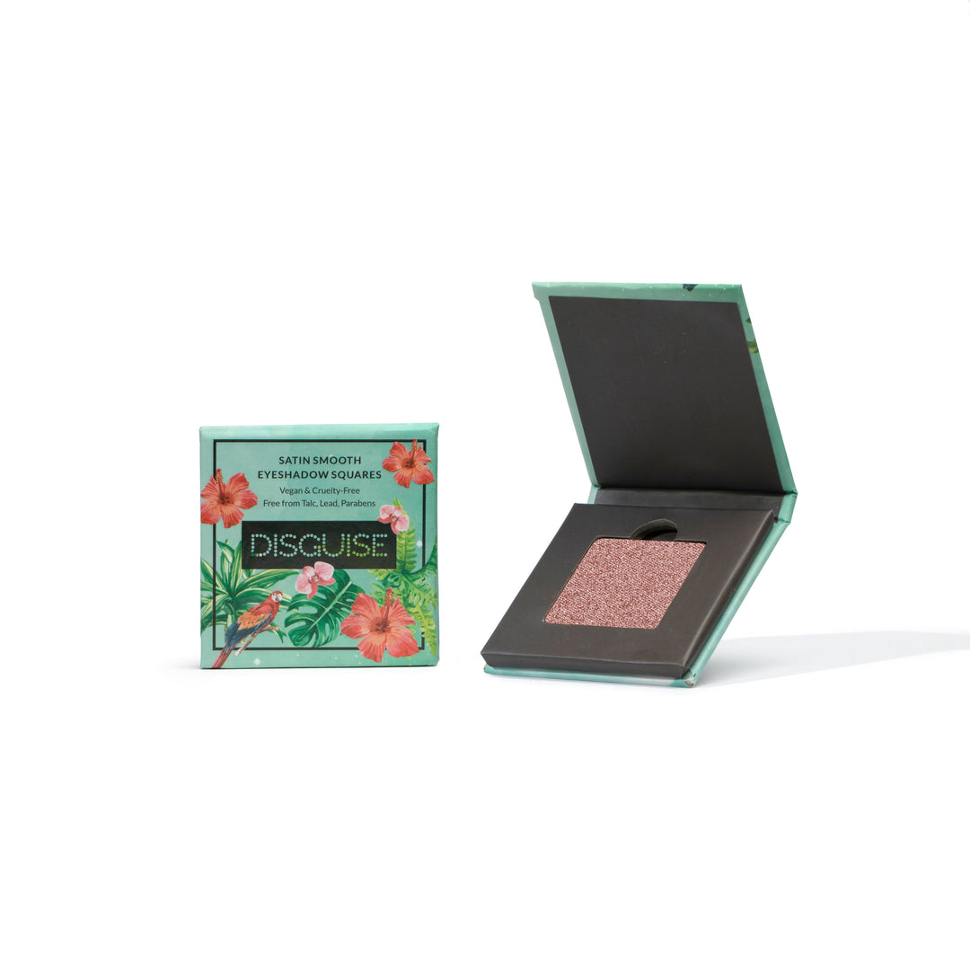 Disguise Cosmetics Metallic Pink Rosé 208 - Eyeshadow, No Talc | Intense Color | With Soothing Plant Oils | Ultra-Smooth | 4.5 gm