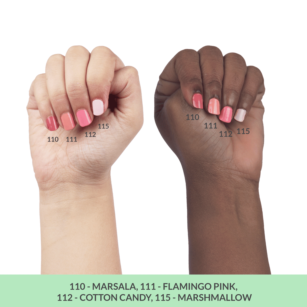 Disguise Cosmetics Flamingo Pink 111, 21 TOXIN FREE | WITH AHA & LOTUS EXTRACT | INTENSE COLOR | 9 ml