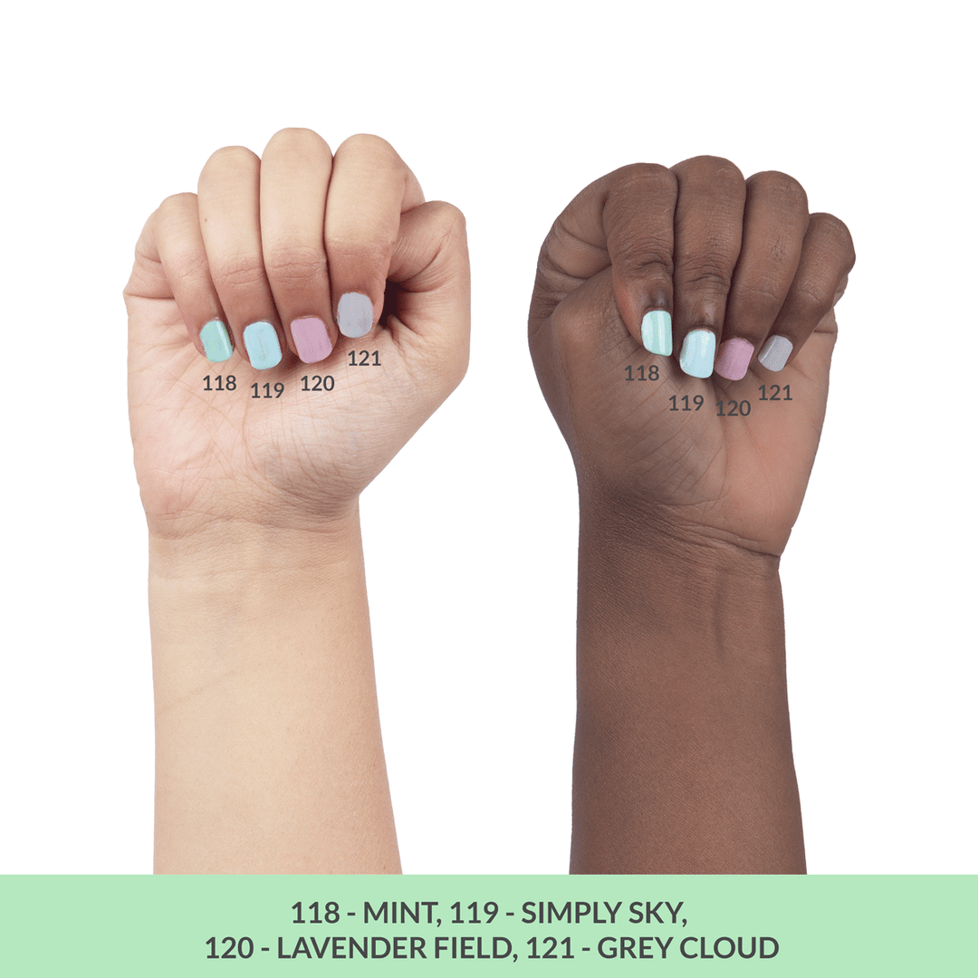 Disguise Cosmetics Grey Cloud 121, 21 TOXIN FREE | WITH AHA & LOTUS EXTRACT | INTENSE COLOR | 9 ml