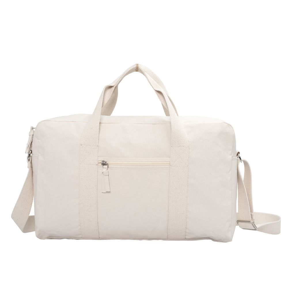 Akiiko Classic Duffel Bag | Cotton Canvas, Long Strap
