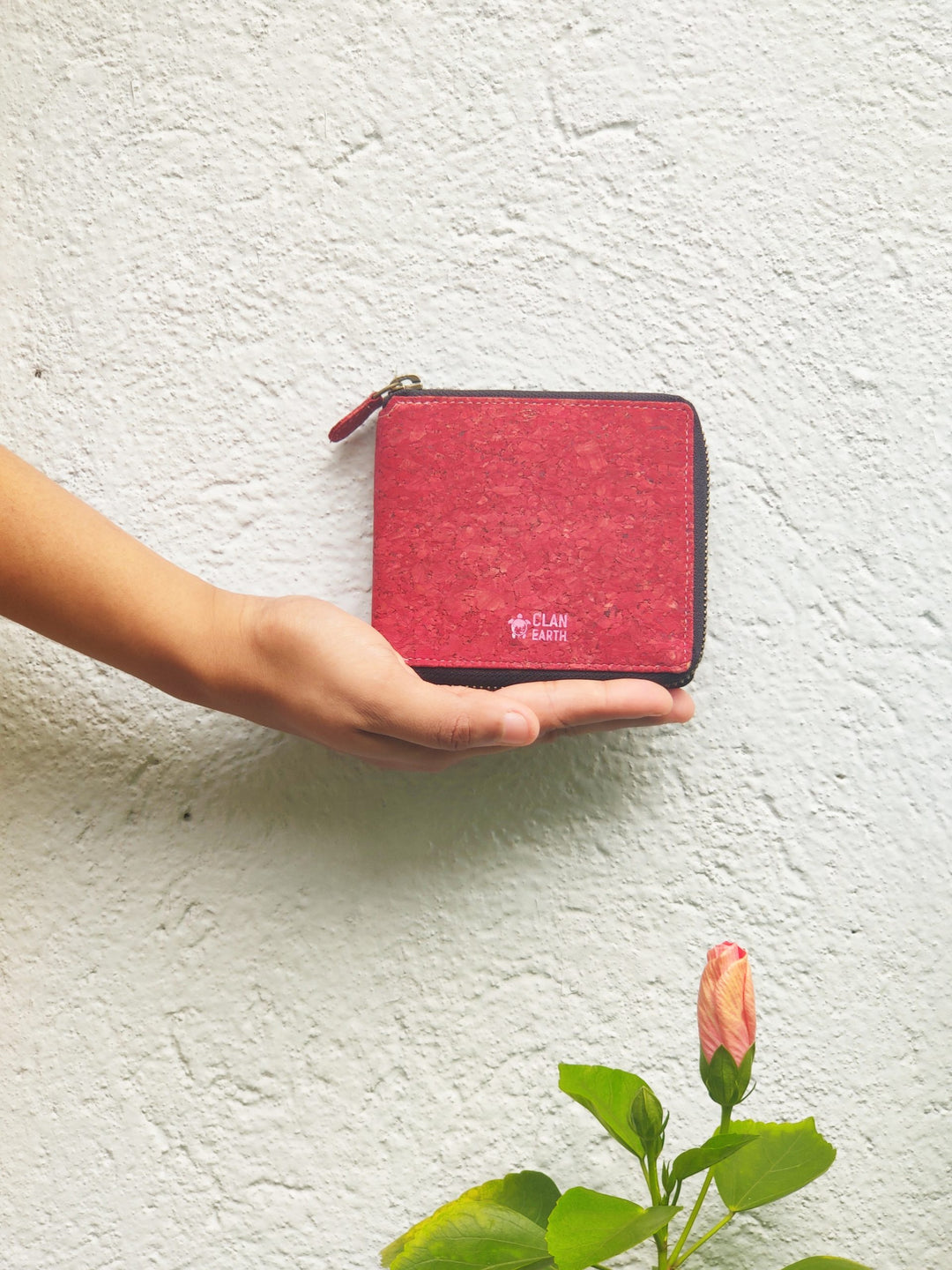 Zip Cork Wallet For Men