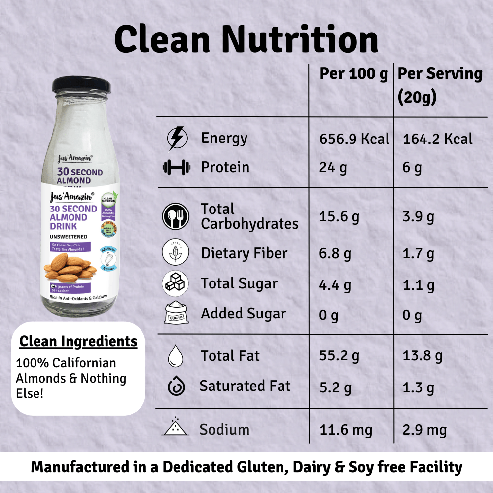 30-Second Almond Drink - Unsweetened - Suspire