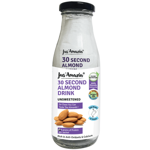 Jus Amazin 30-Second Almond Drink - Unsweetened