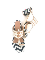 Nude Monochrome Wedges