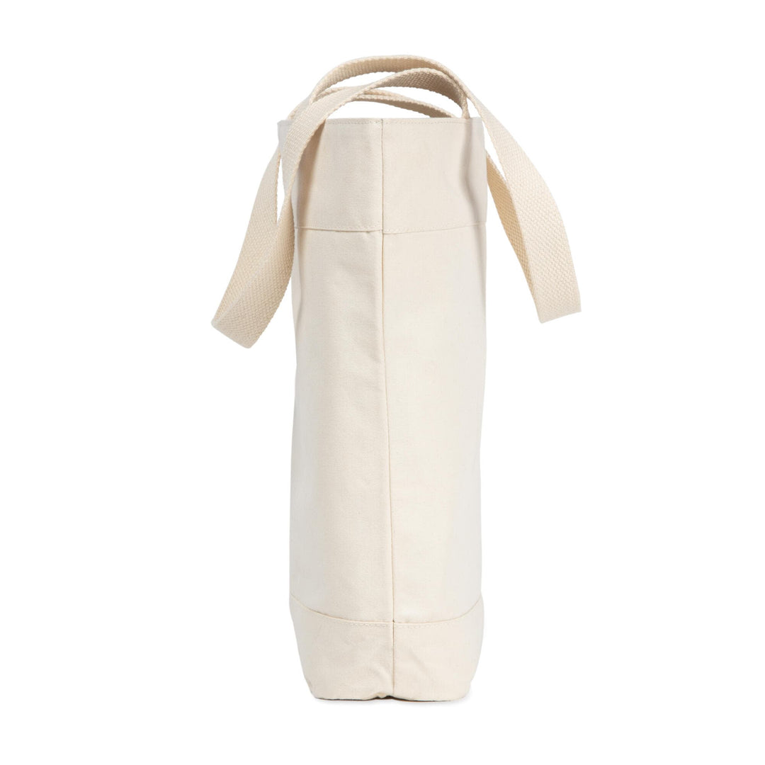 Akiiko Large Shopper Tote | Cotton Canvas, Zip Closure