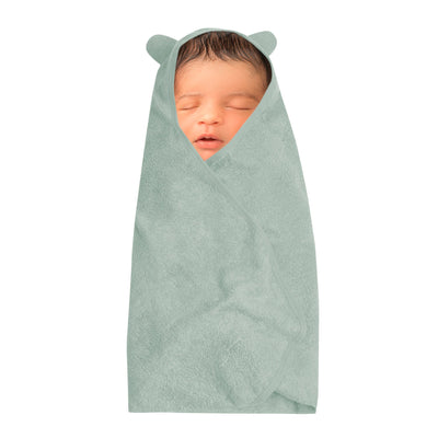 Pure Bamboo Swaddle For Infants | Powder Green