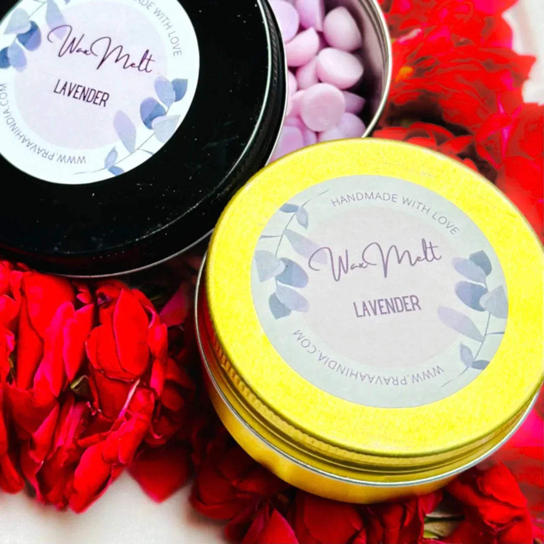 Pravaah Lavender Wax Melt Beads  | Handmade in Pure Soy Wax
