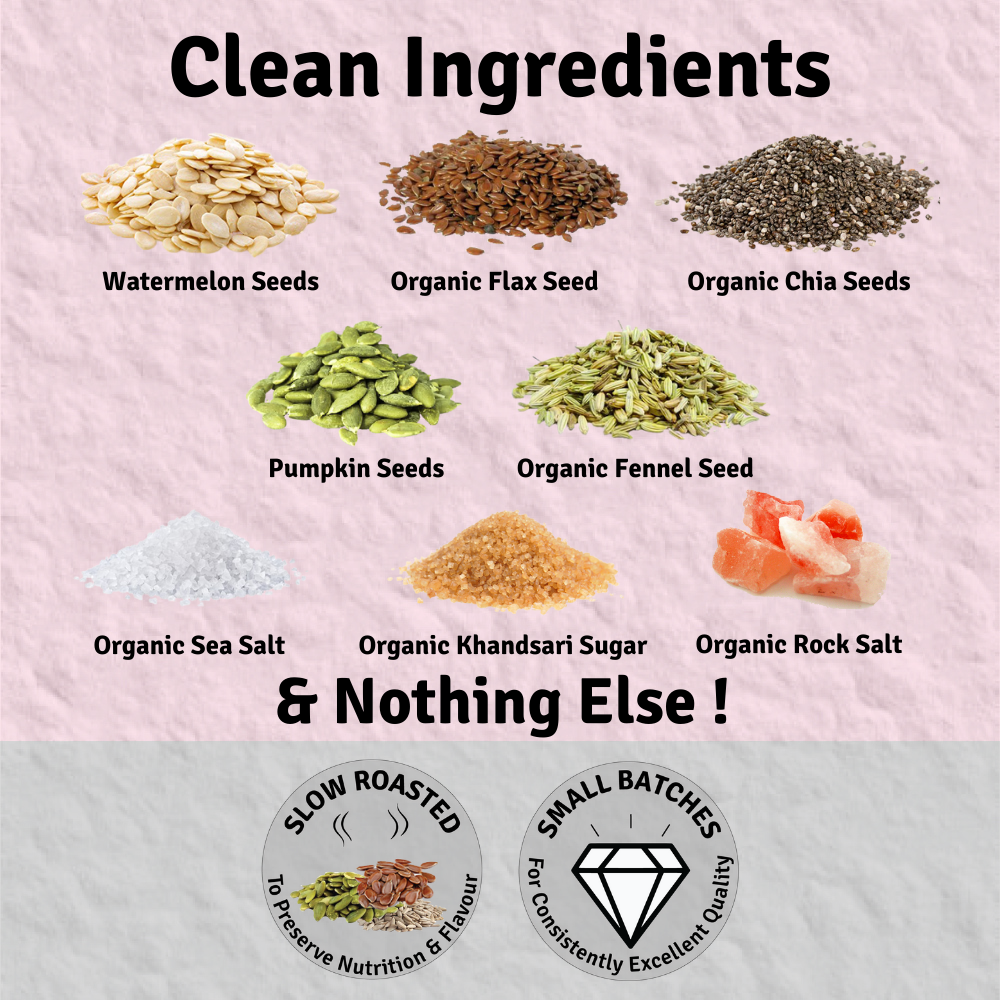 Jus Amazin Seed Trail Mix Pack of 6