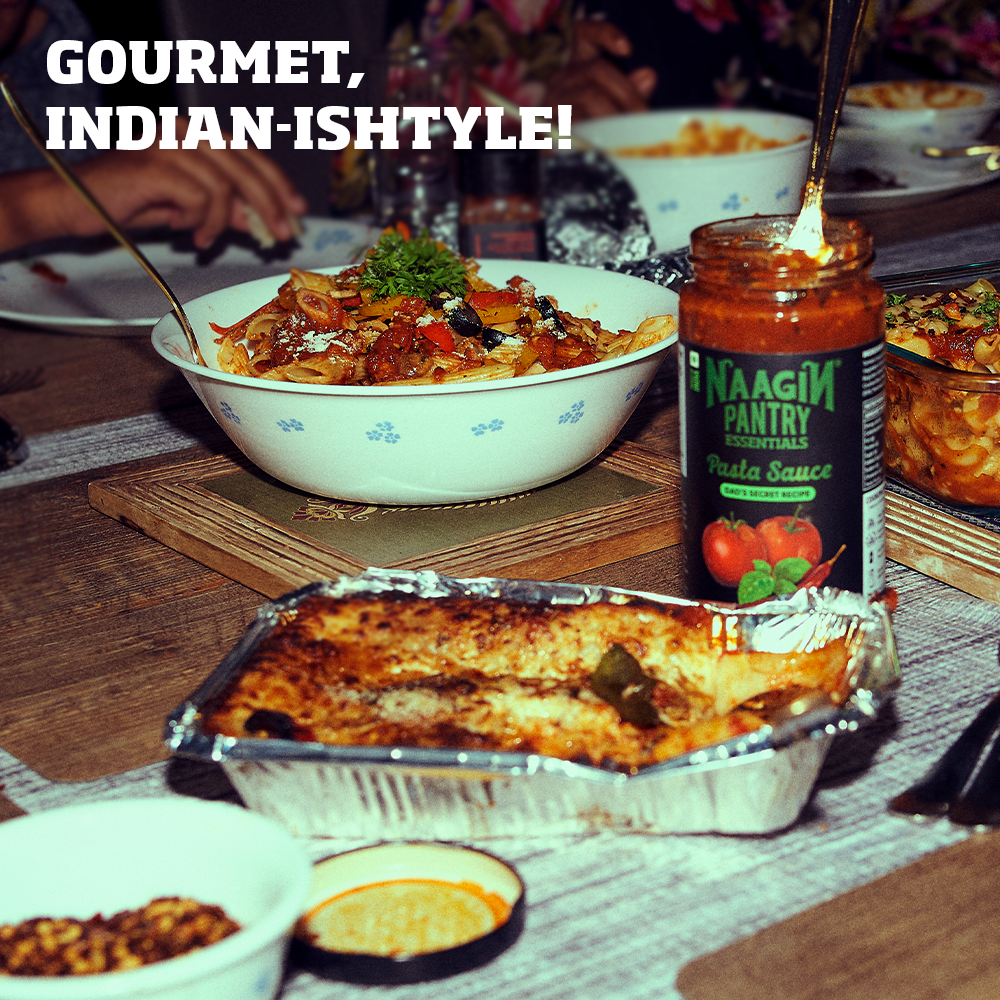 Naagin Sauce Pantry Essentials – Premium Pasta Sauce (380g) | Italian Pasta Sauce | Marinara Sauce