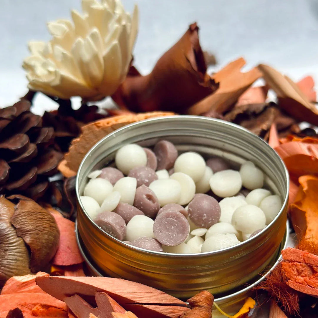 Pravaah Cinnamon vanilla wax melt beads  | handmade in pure soy wax