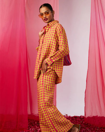 Chaukor Linen Pyjama Pant