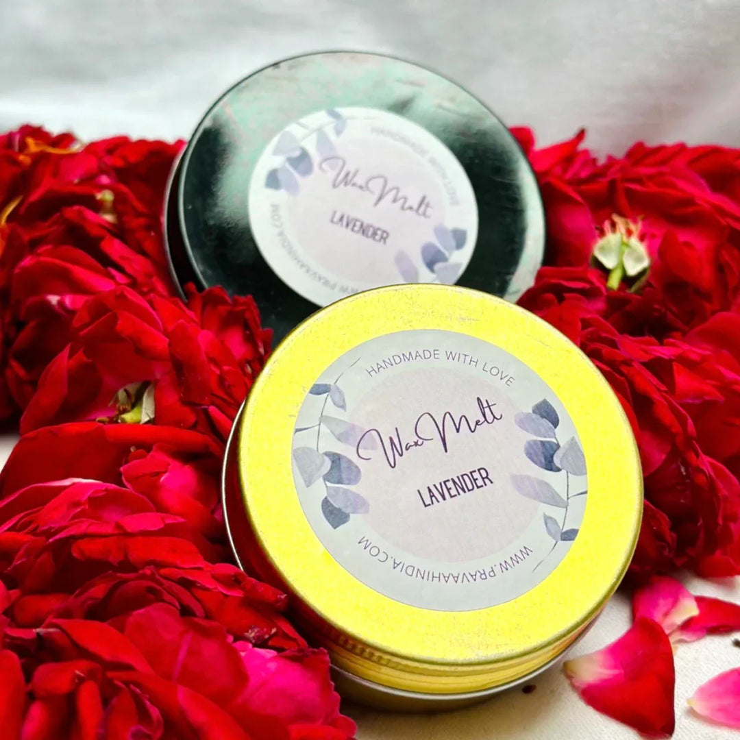 Pravaah Lavender Wax Melt Beads  | Handmade in Pure Soy Wax