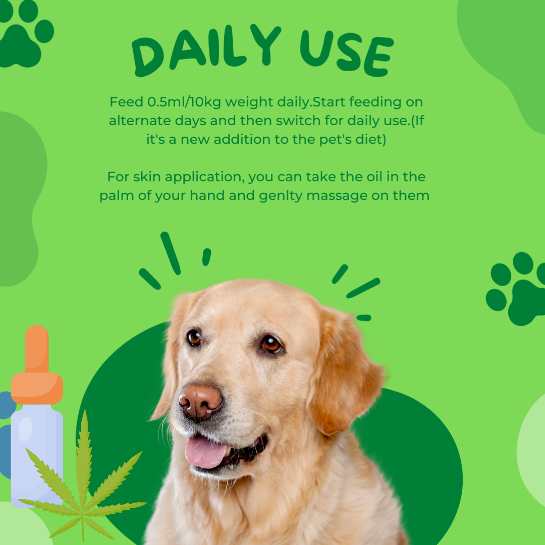 Healing Leaf Hemp oil - Pet
