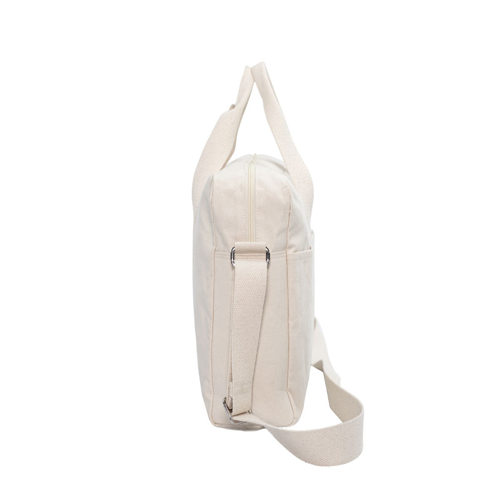 Akiiko Classic Duffel Bag | Cotton Canvas, Long Strap