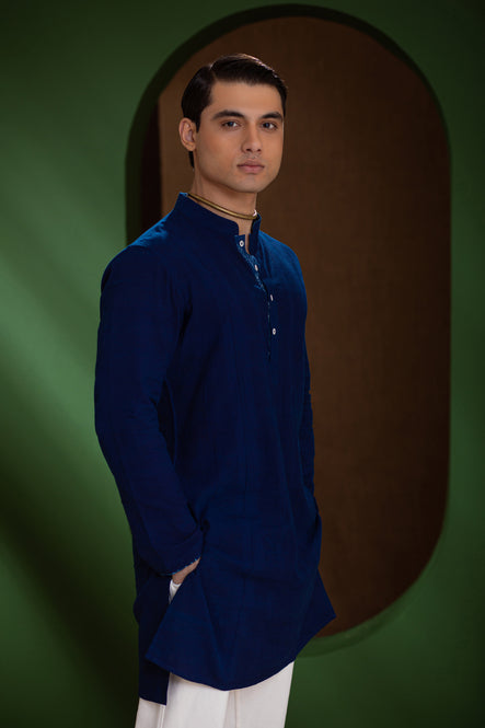 Earthpiece Indigo Handwoven Men&