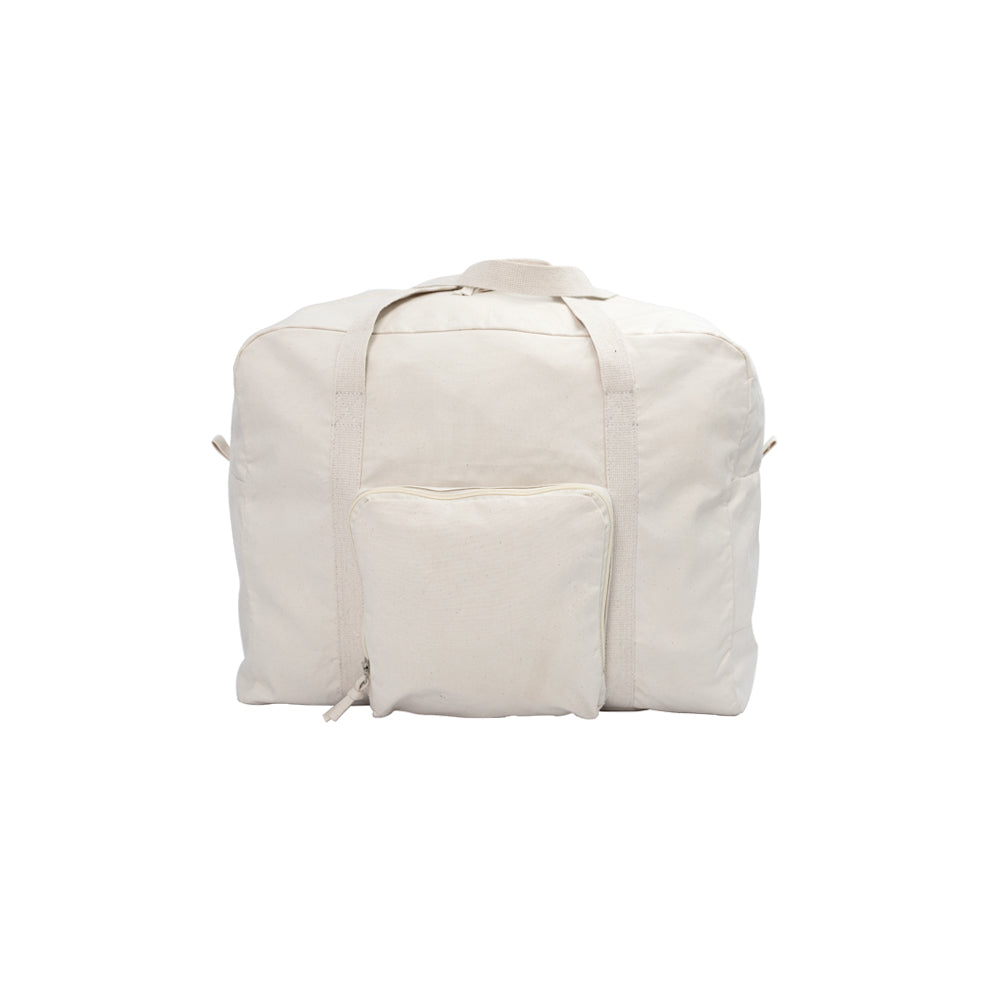 Akiiko Original Travel Carry-On Bag | Cotton Canvas, Trolley Strap