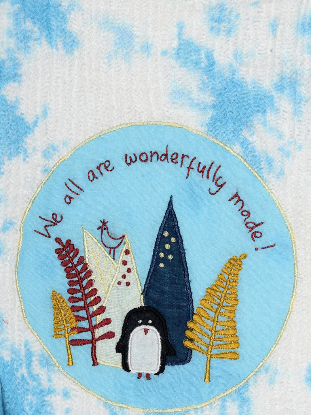 Bhaakur Tie-Dye  Penguin Romper