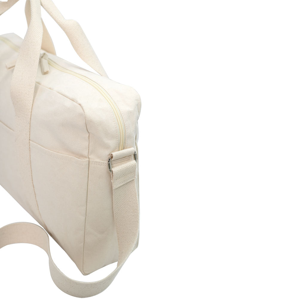 Akiiko Classic Duffel Bag | Cotton Canvas, Long Strap